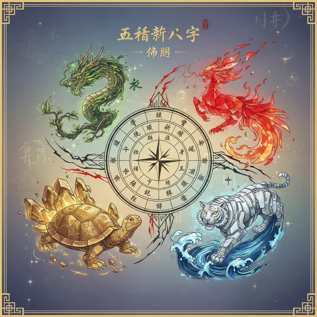 算八字命盤 - 五行