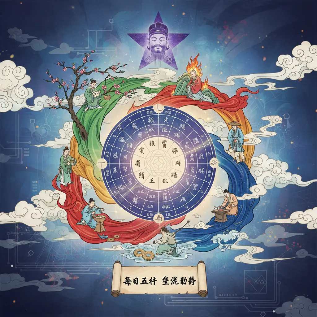 每日五行 - 紫微鬥數