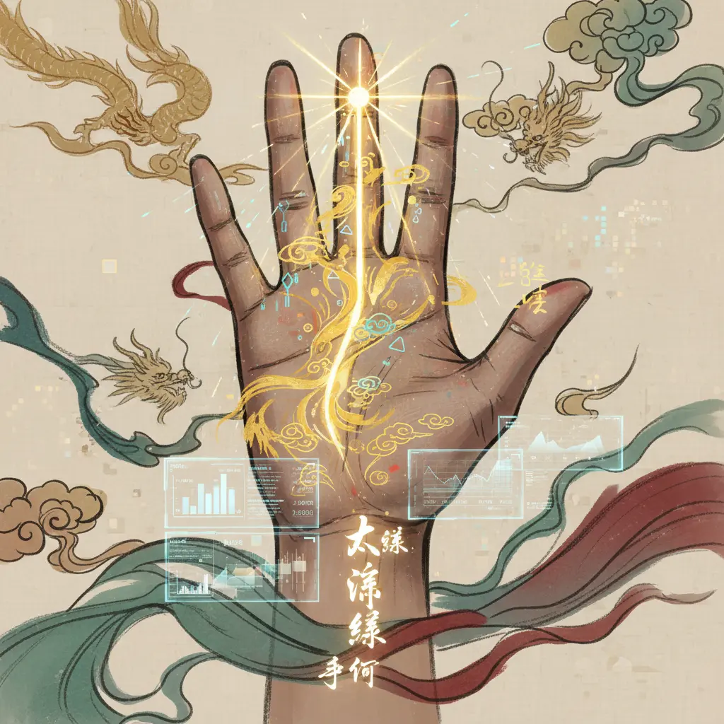 手相學 - 太陽線