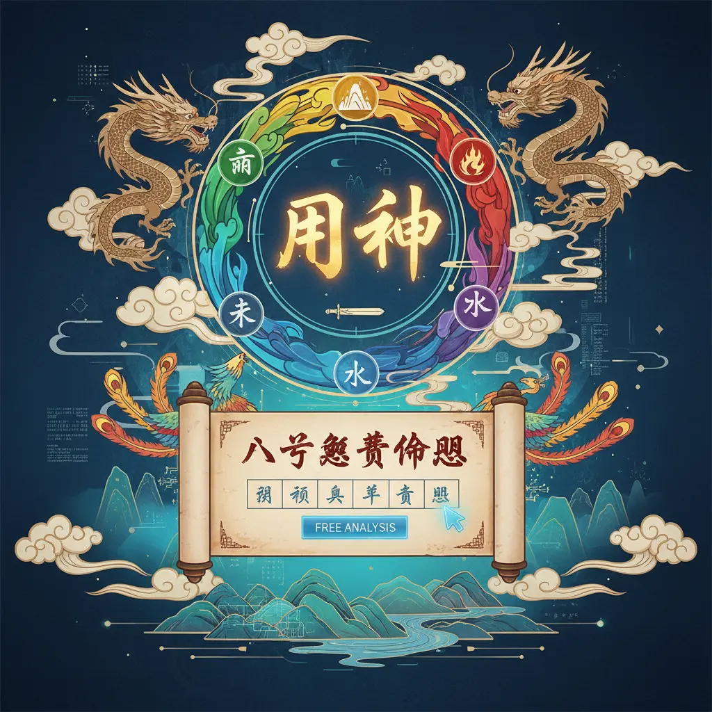 八字免費命盤 - 用神