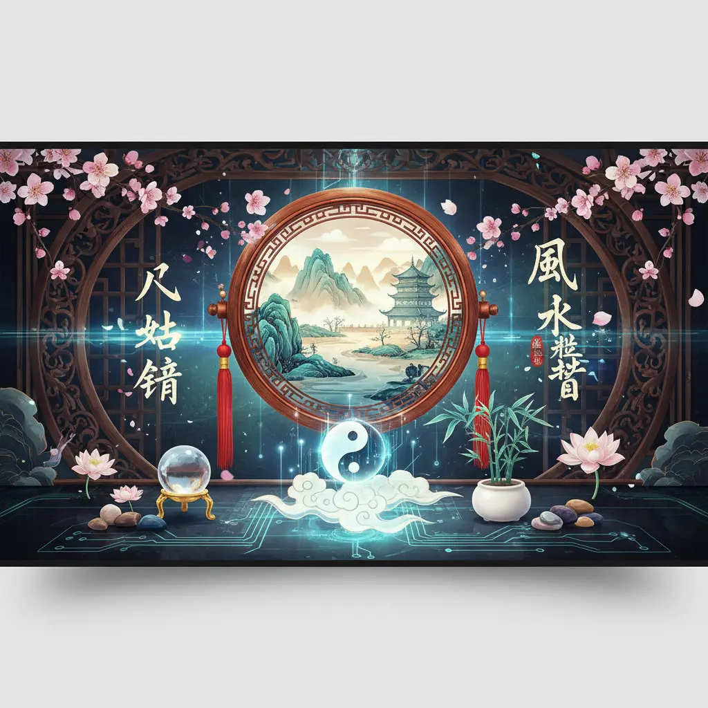 風水擺設 - 八卦鏡