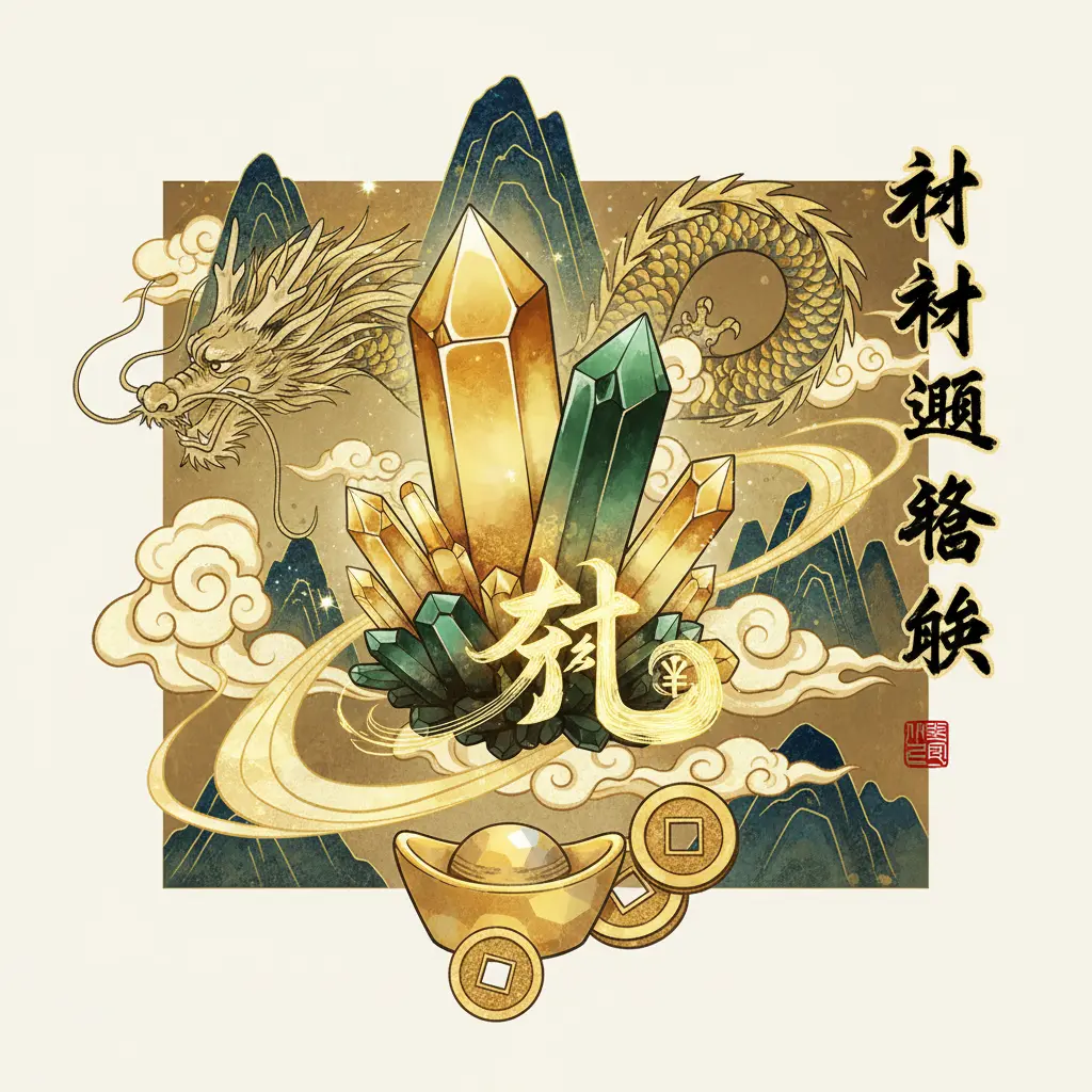 財運增強 - 招財水晶