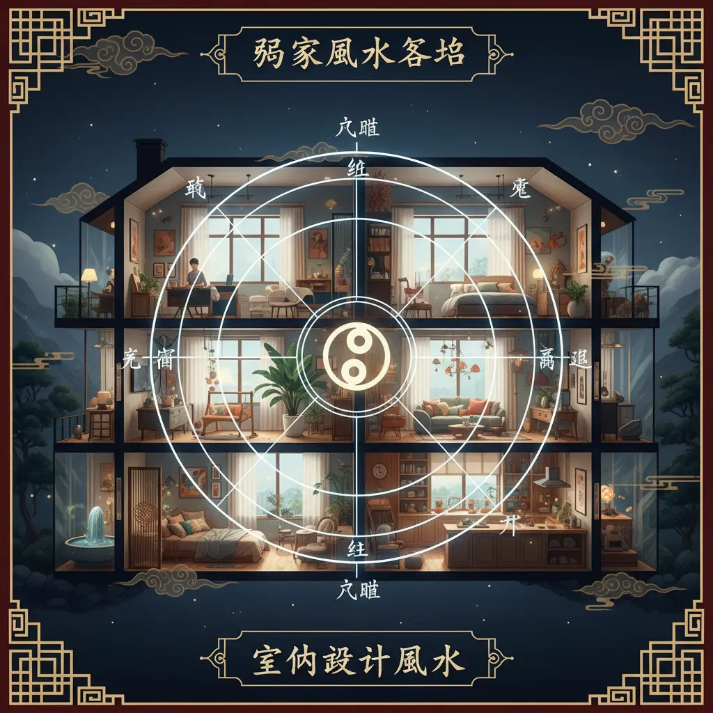 室內設計風水 - 居家風水格局