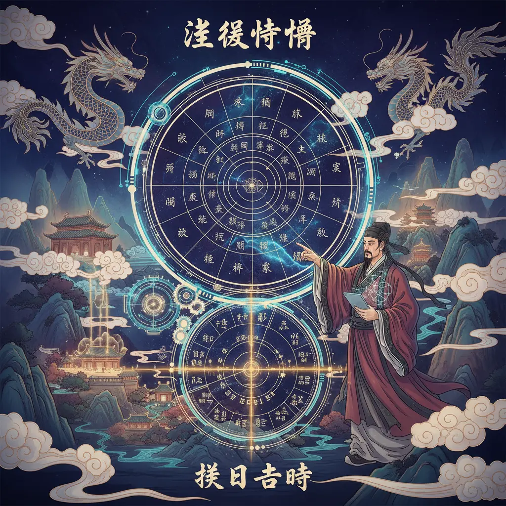 擇日吉時 - 紫微命盤