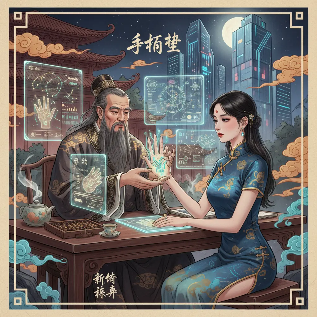 算命師傅 - 手相學