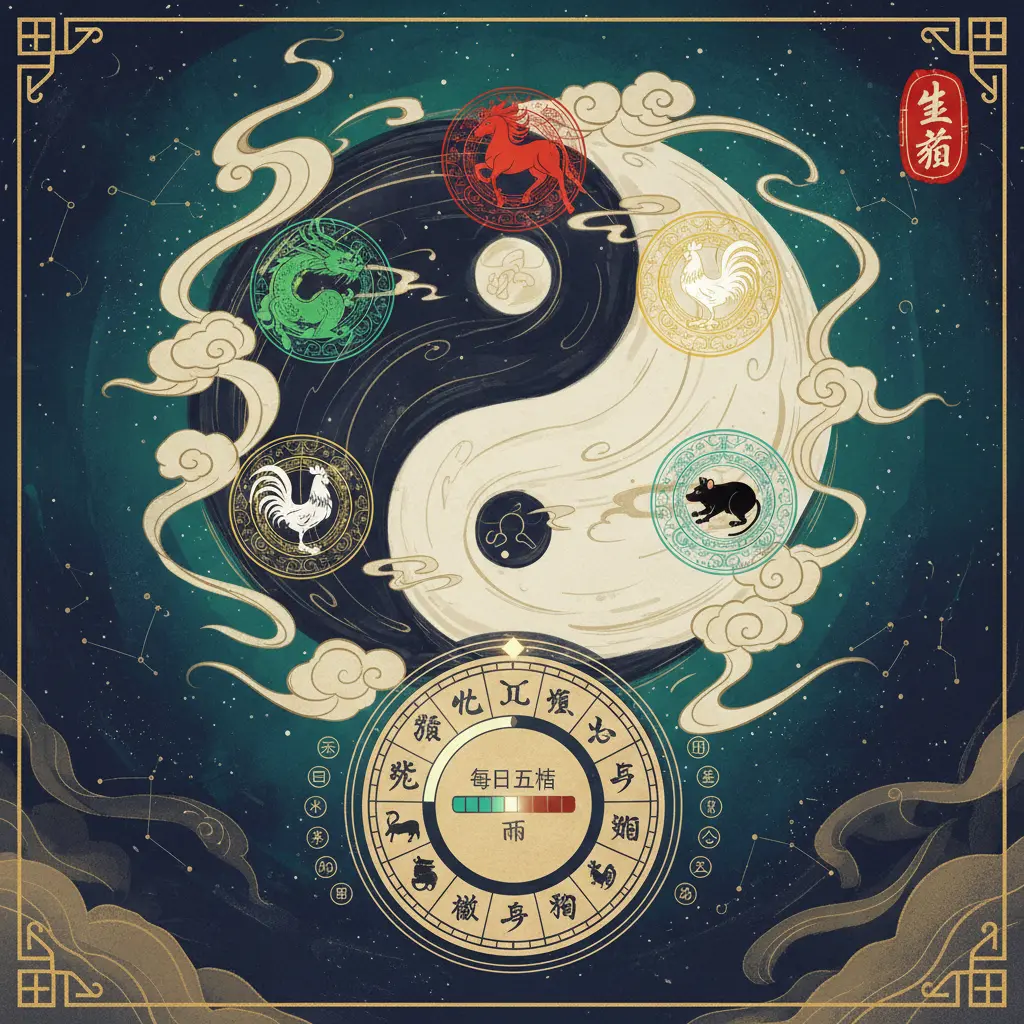 每日五行 - 生肖