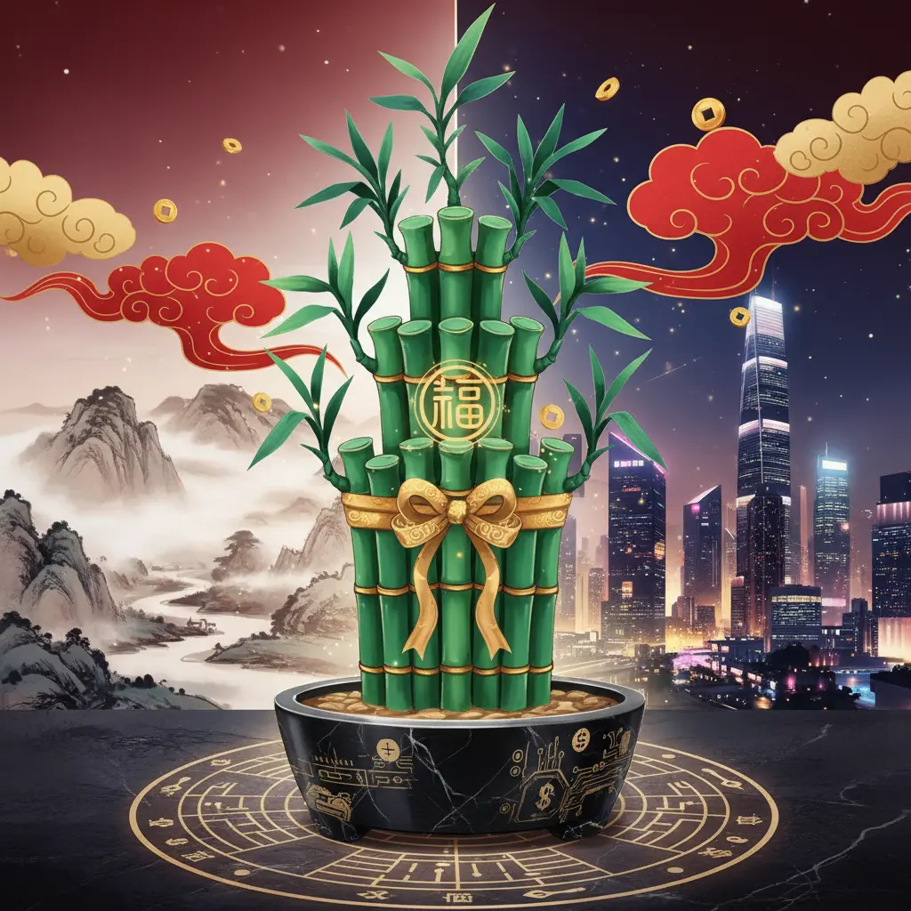 商業風水 - 富貴竹