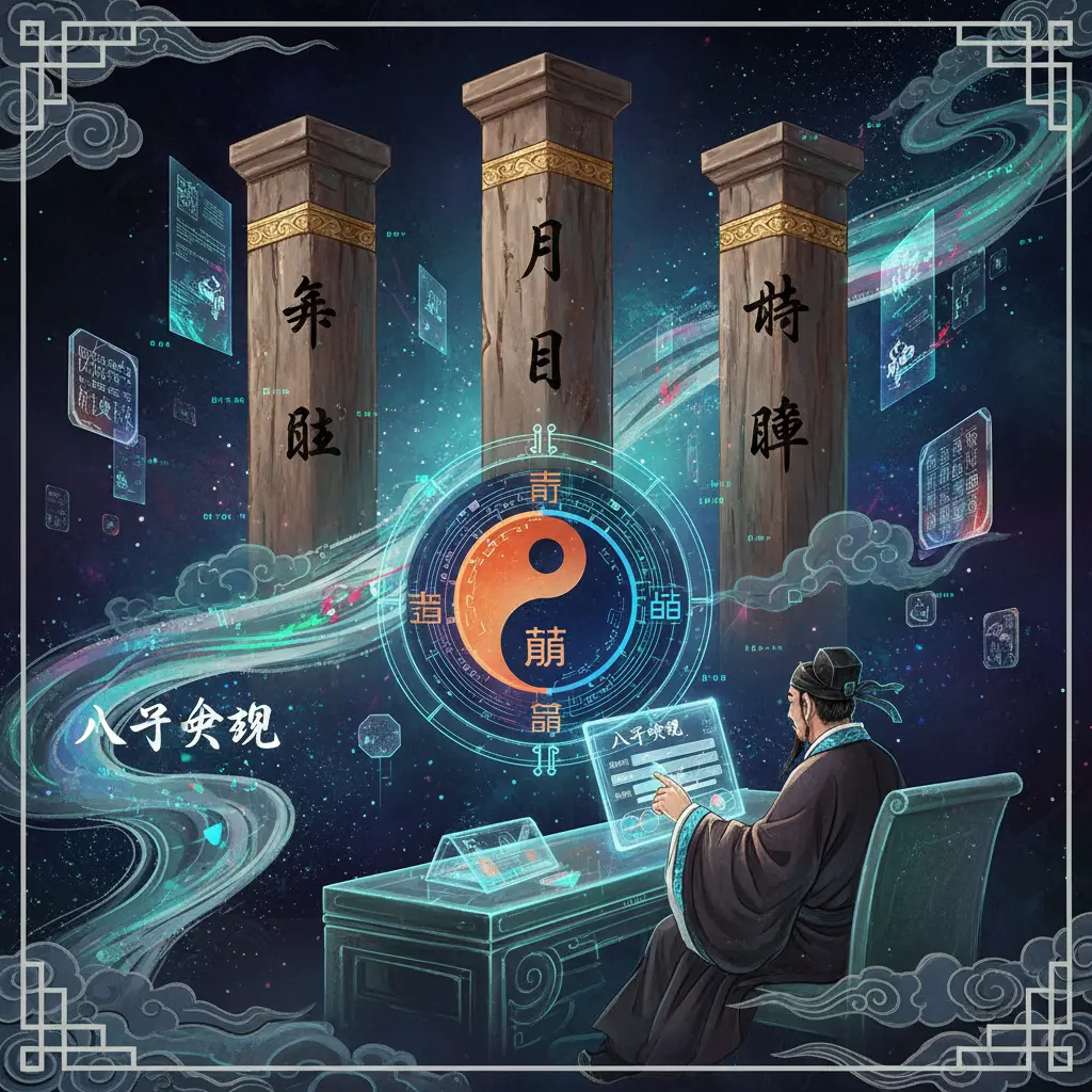 八字查詢 - 四柱八字