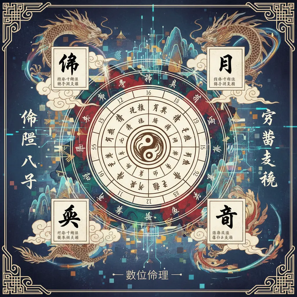 命盤八字 - 命盤