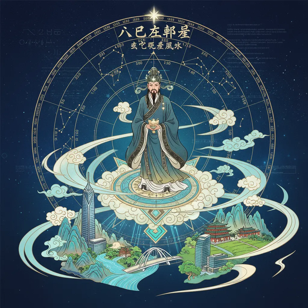 玄空飛星風水 - 八白左輔星