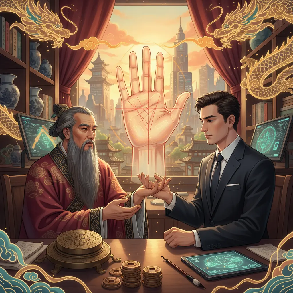 風水師父 - 掌相