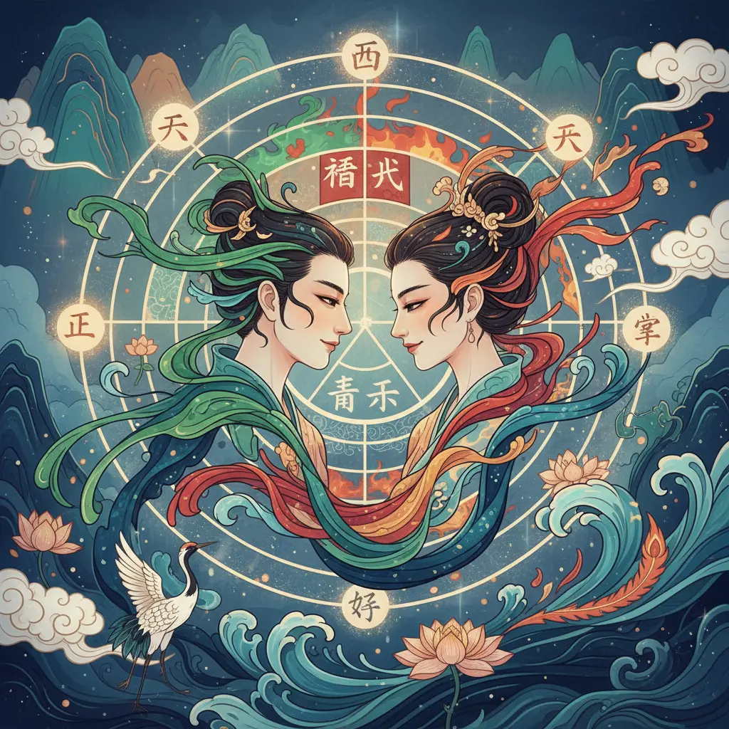 正緣畫像 - 五行八字