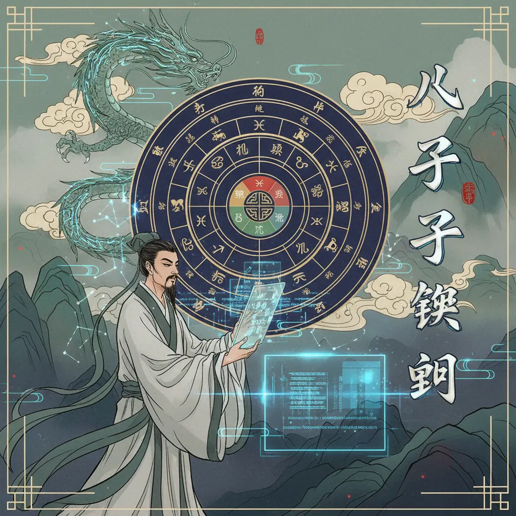 八字查詢 - 命盤