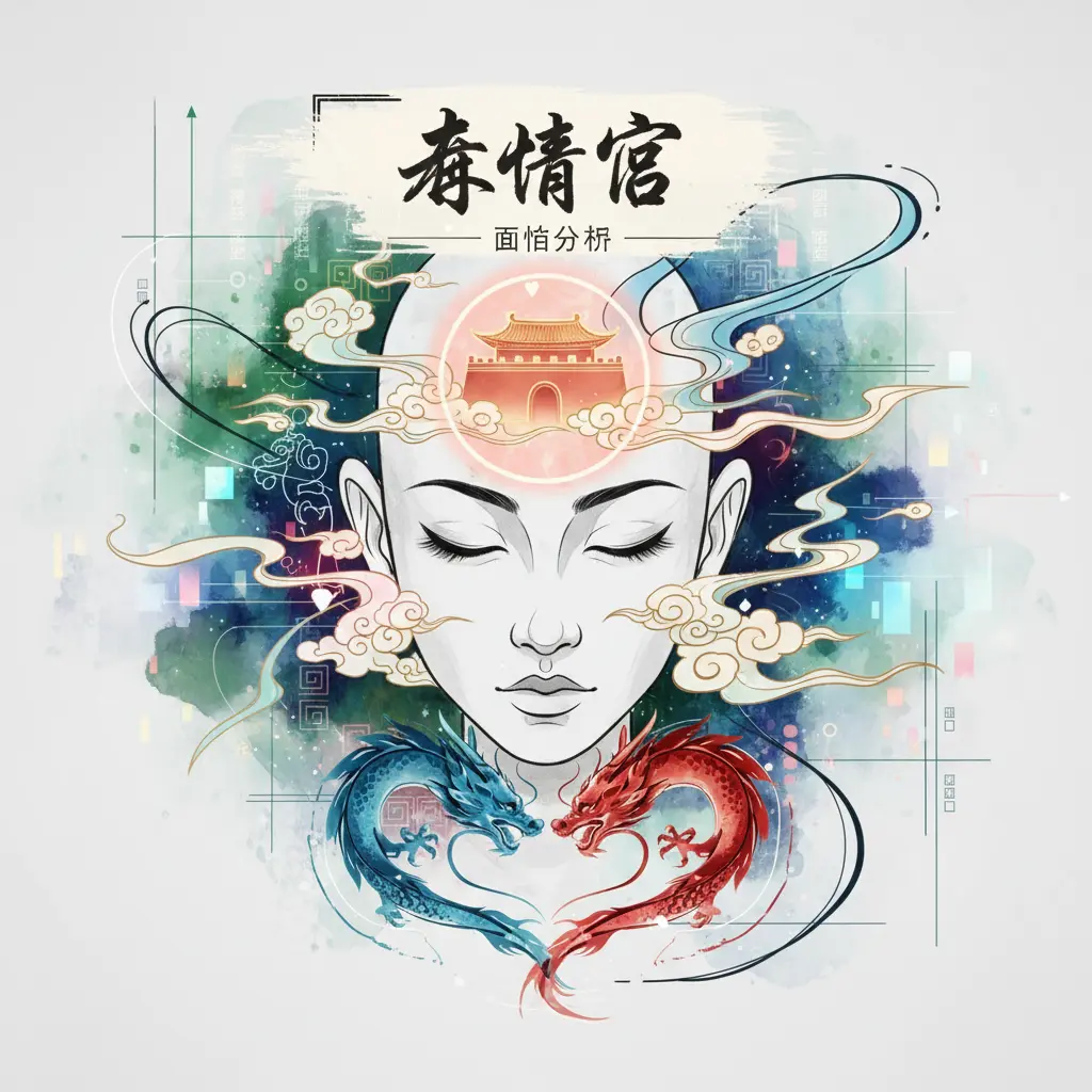 面相分析 - 愛情宮