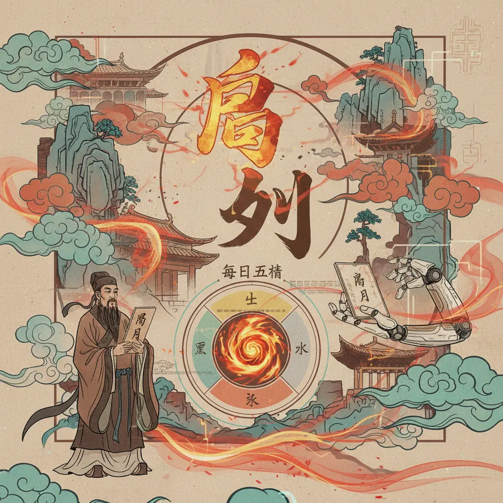 每日五行 - 丙戌月