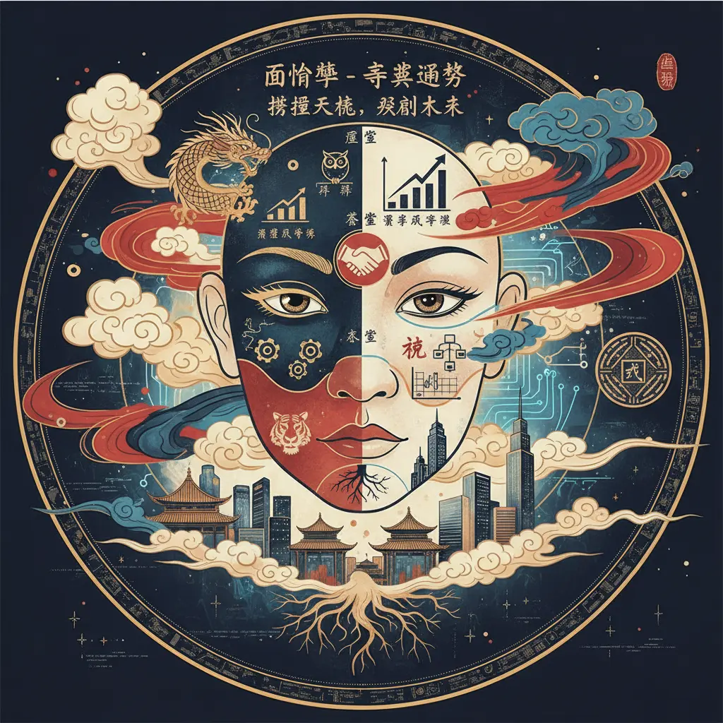 事業運勢 - 面相學